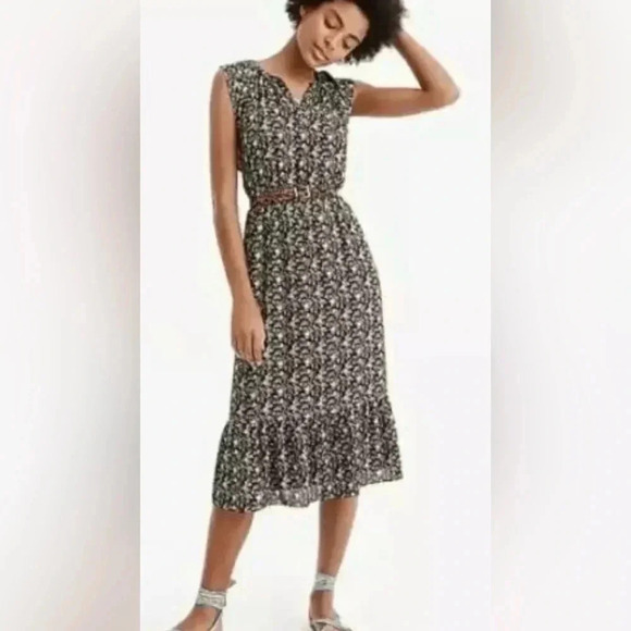 J.Crew Mercantile Floral Midi Dress - Picture 1 of 4